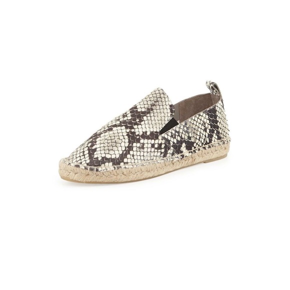 Vince Snake Print Espadrilles. New. Comfortable, great casual accessory. - Picture 2 of 9